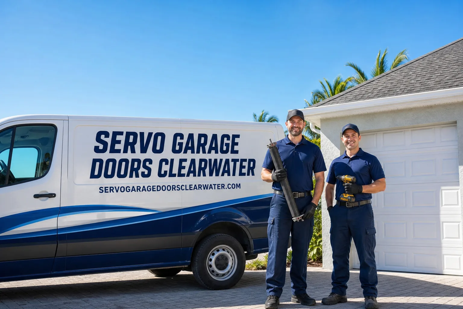 Servo Garage Doors Clearwater garage door team